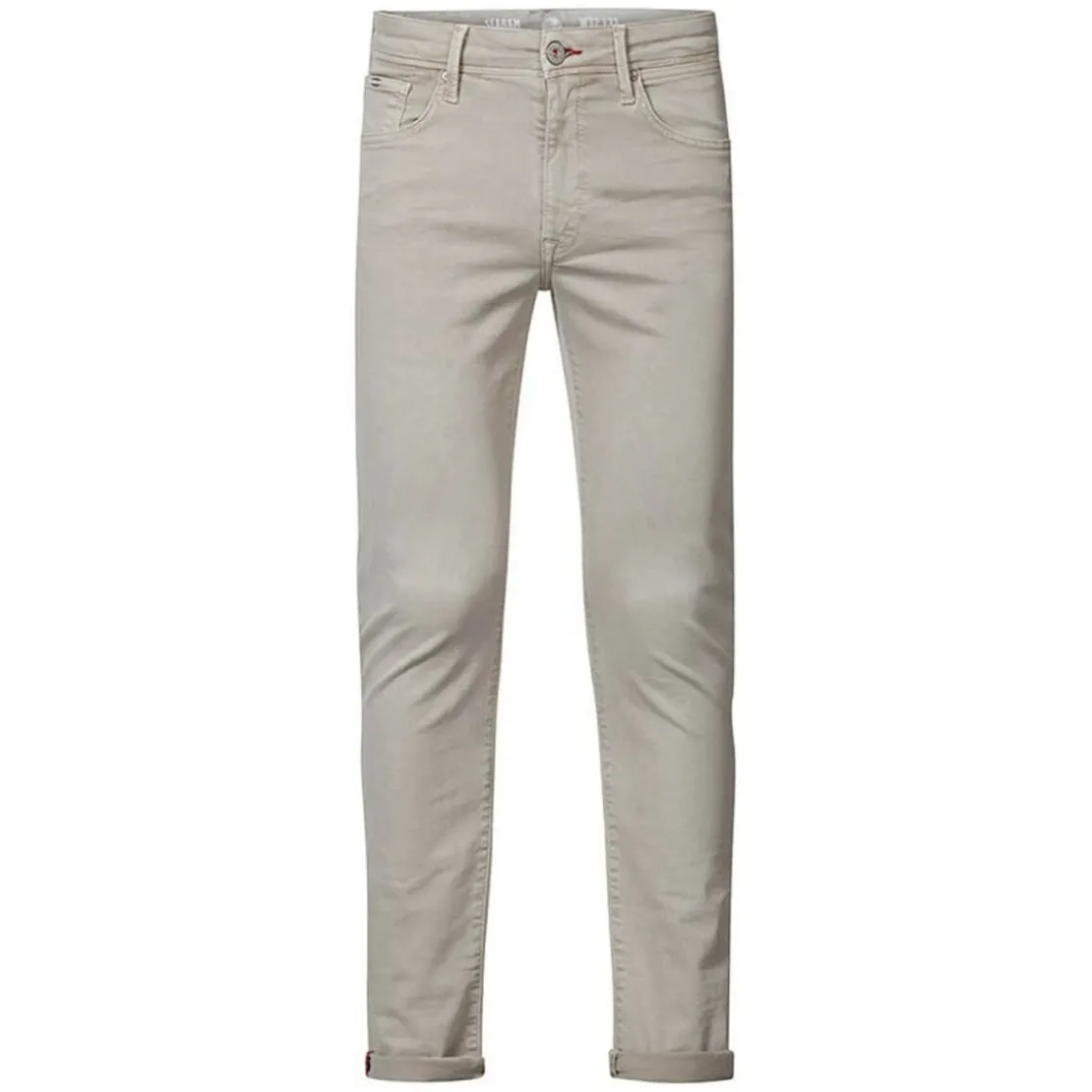 PetrolJean slim pour homme en coton sable
