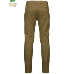 PetrolPantalon chino kaki en coton