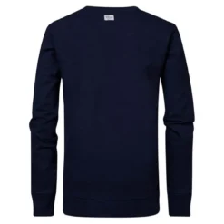 PetrolSweatshirt garçon bleu en coton
