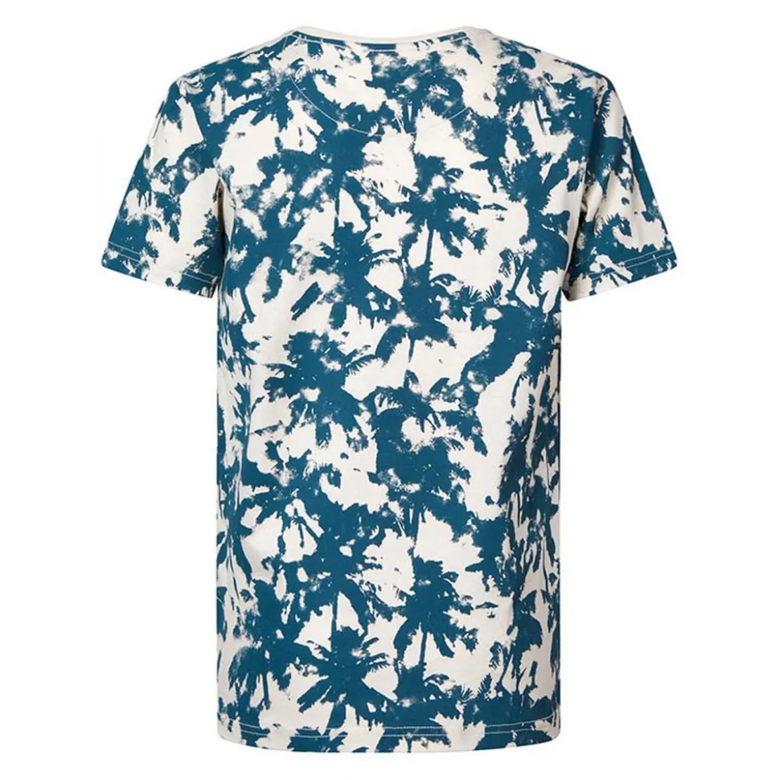 PetrolTee-shirt à manches courtes pour garçon en coton blanc