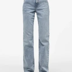 PiecesJean droit bleu denim Kelly