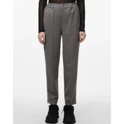 PiecesPantalon de tailleur large gris Cate