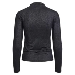 PiecesRobe courte manches longue noir Monica Ora