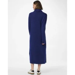 PiecesRobe en maille manches longues bleu Kai