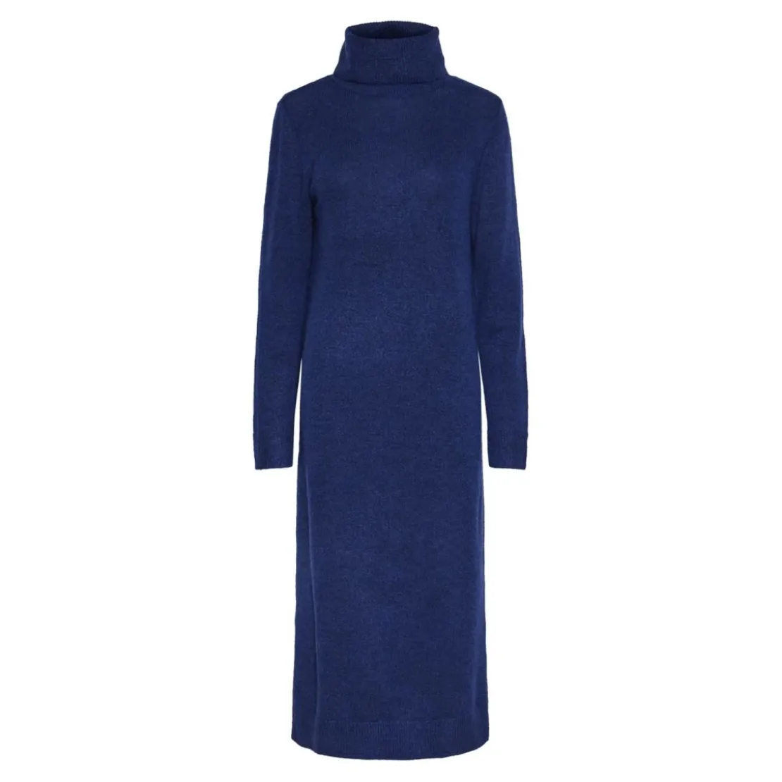 PiecesRobe en maille manches longues bleu Kai