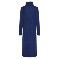 PiecesRobe en maille manches longues bleu Kai