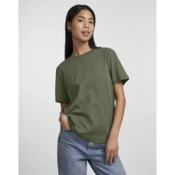 PiecesT-shirt regular fit manches courtes vert Isla