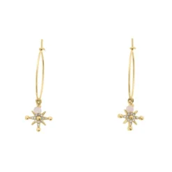 Pierre Lannier BijouxBoucles oreilles Pierre Lannier Bijoux Australe - BJ22A2251 Acier Doré