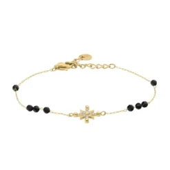 Pierre Lannier BijouxBracelet Femme Pierre Lannier Bijoux Antharea - BJ25A1231 Acier Doré