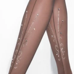 Pierre MantouxCollant - nero/crystal noir