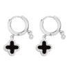Pixies BijouxBoucles oreilles Pixies Bijoux - PEH0011-2BKO Acier Noir