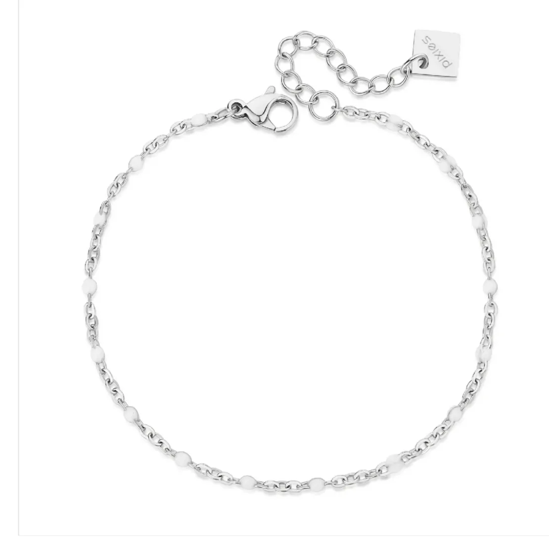 Pixies BijouxBracelet Femme Pixies Bijoux - PBS0030-2WHT Acier Blanc