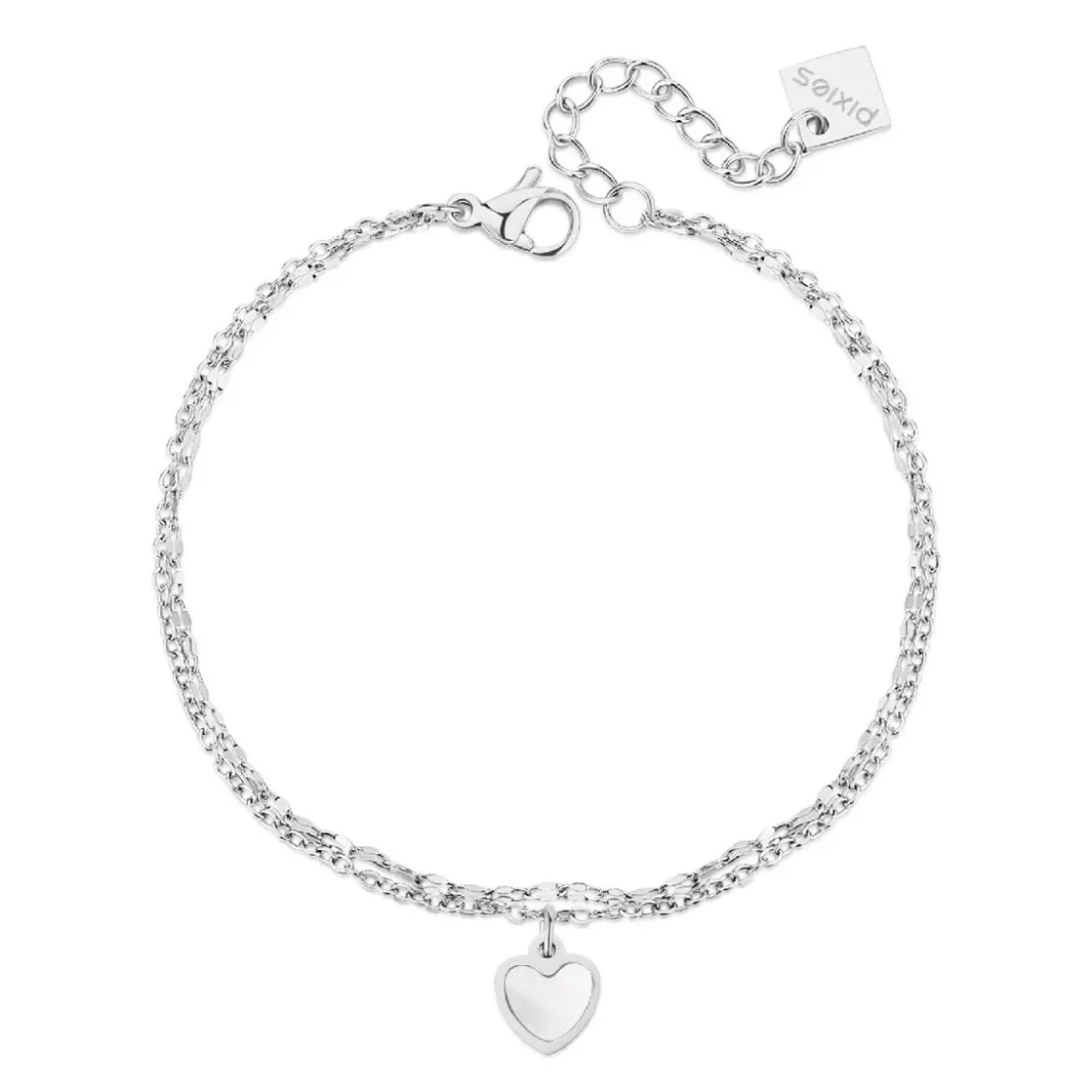Pixies BijouxBracelet Femme Pixies Bijoux - PBM0026-2MOP Acier Nacre