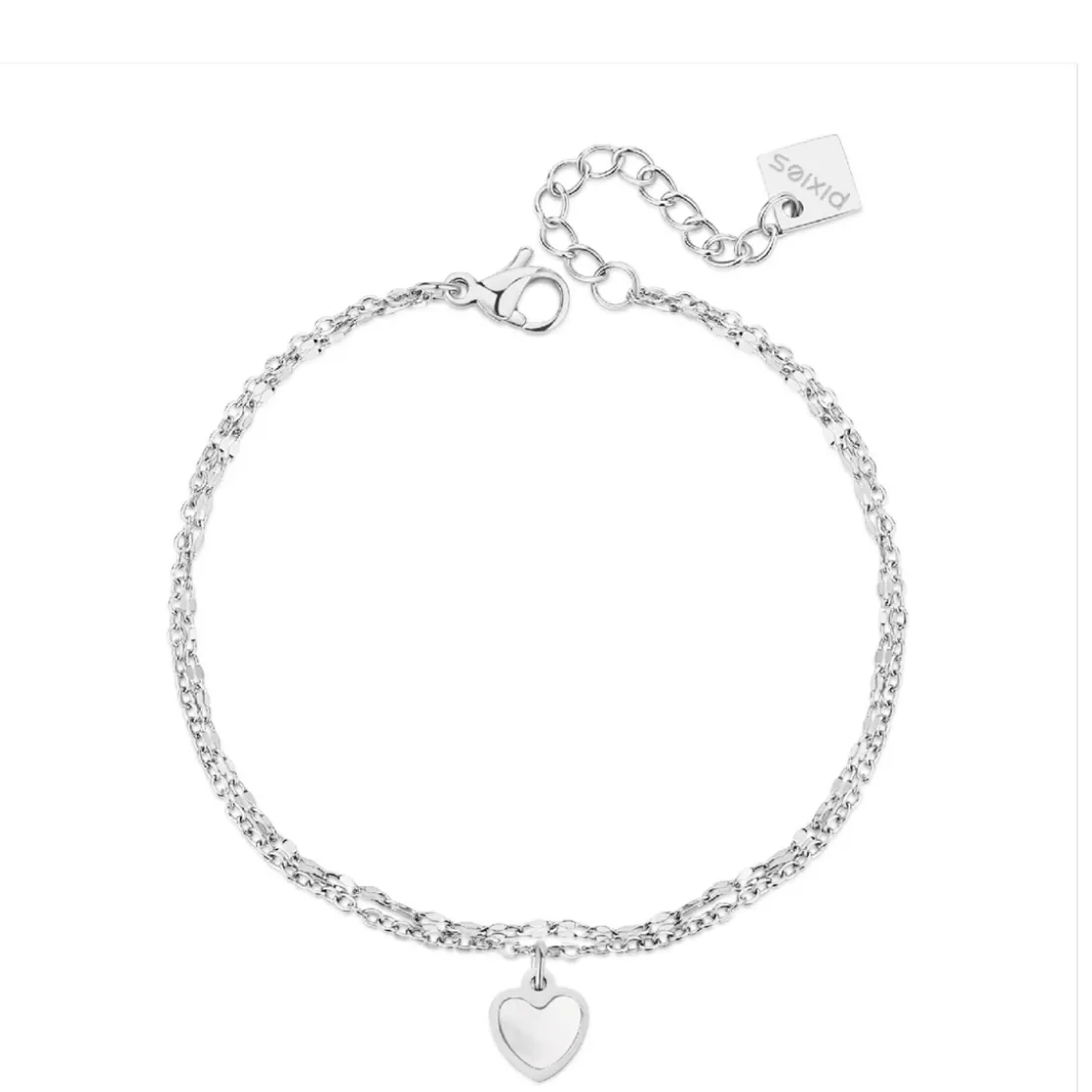 Pixies BijouxBracelet Femme Pixies Bijoux - PBM0026-2MOP Acier Nacre