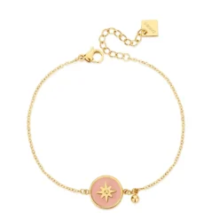 Pixies BijouxBracelet Femme Pixies Bijoux - PBS0033-1PKO Acier Rose