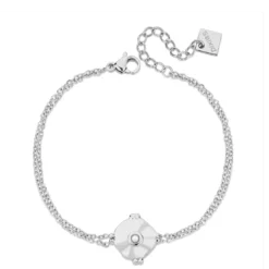 Pixies BijouxBracelet Femme Pixies Bijoux - PBM0023-2PRL Acier Blanc
