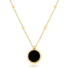 Pixies BijouxCollier Femme Pixies Bijoux Coco - PNS0007-1BKO Acier