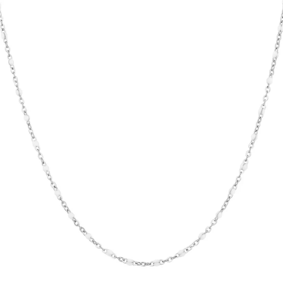 Pixies BijouxCollier Femme Pixies Bijoux - PNS0030-2WHT Acier Blanc