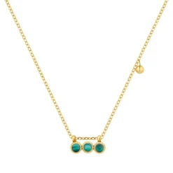 Pixies BijouxCollier Femme Pixies Bijoux - PNS0034-1MAL Acier Vert