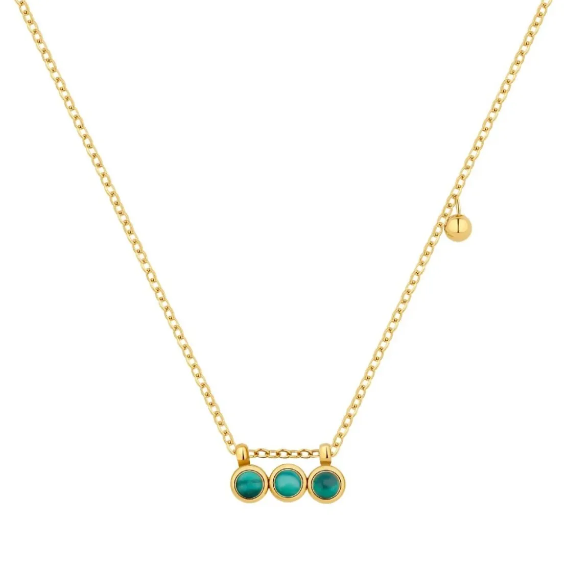 Pixies BijouxCollier Femme Pixies Bijoux - PNS0034-1MAL Acier Vert