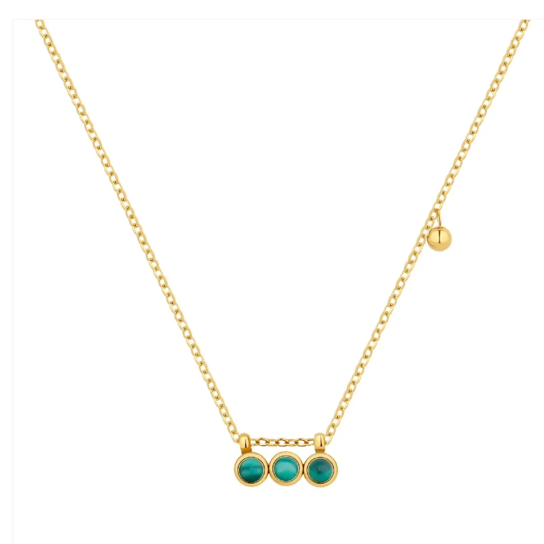 Pixies BijouxCollier Femme Pixies Bijoux - PNS0034-1MAL Acier Vert