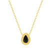 Pixies BijouxCollier Femme Pixies Bijoux - PNS0019-1BKO Acier Noir