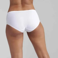 PlaytexCulotte Midi Blanche - Coeur croisé féminin recyclé