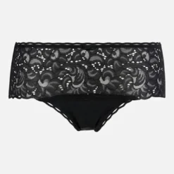 PlaytexCulotte Midi Noire- COEUR CROISE FEMININ RECYCLE
