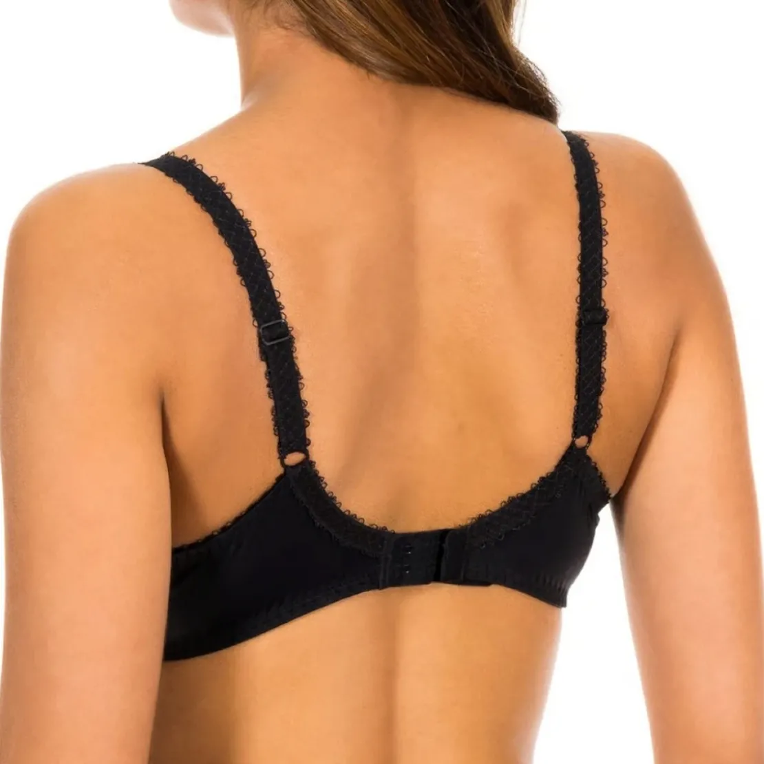 PlaytexSoutien-gorge avec armatures Noir en dentelle - Flower Elegance Playtex