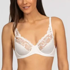 PlaytexSoutien-gorge emboitant armatures Blanc - Essential Elegance Playtex- ESSENTIAL ELEGANCE BRODERIE