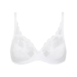PlaytexSoutien-gorge emboitant armatures Blanc - Essential Elegance Playtex- ESSENTIAL ELEGANCE BRODERIE