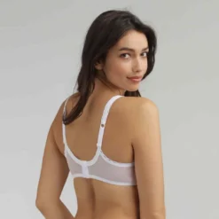 PlaytexSoutien gorge Emboitant Armatures Blanc - Coeur croisé féminin recyclé