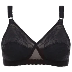 PlaytexSoutien Gorge Emboitant - Noir- CŒUR CROISE CLASSIQUE