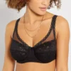 PlaytexSoutien-gorge Emboitant Armatures Noir- CŒUR CROISE FEMININ RECYCLE