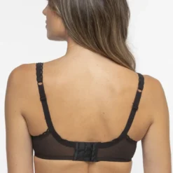 PlaytexSoutien-gorge Emboitant Armatures Noir- CŒUR CROISE FEMININ RECYCLE