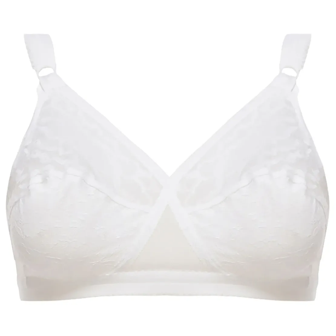 PlaytexSoutien Gorge Emboitant - Blanc- CŒUR CROISE CLASSIQUE