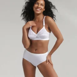 PlaytexSoutien Gorge Emboitant - Blanc- CŒUR CROISE CLASSIQUE