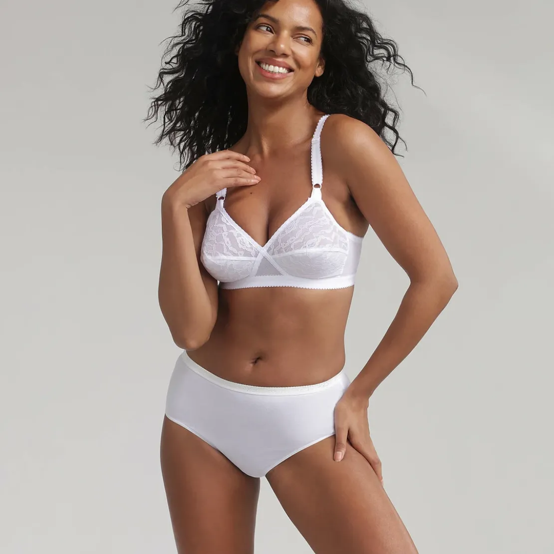 PlaytexSoutien Gorge Emboitant - Blanc- CŒUR CROISE CLASSIQUE
