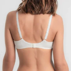 PlaytexSoutien-gorge emboitant armatures blanc - Flower Elegance Playtex- Flower élégance Micro
