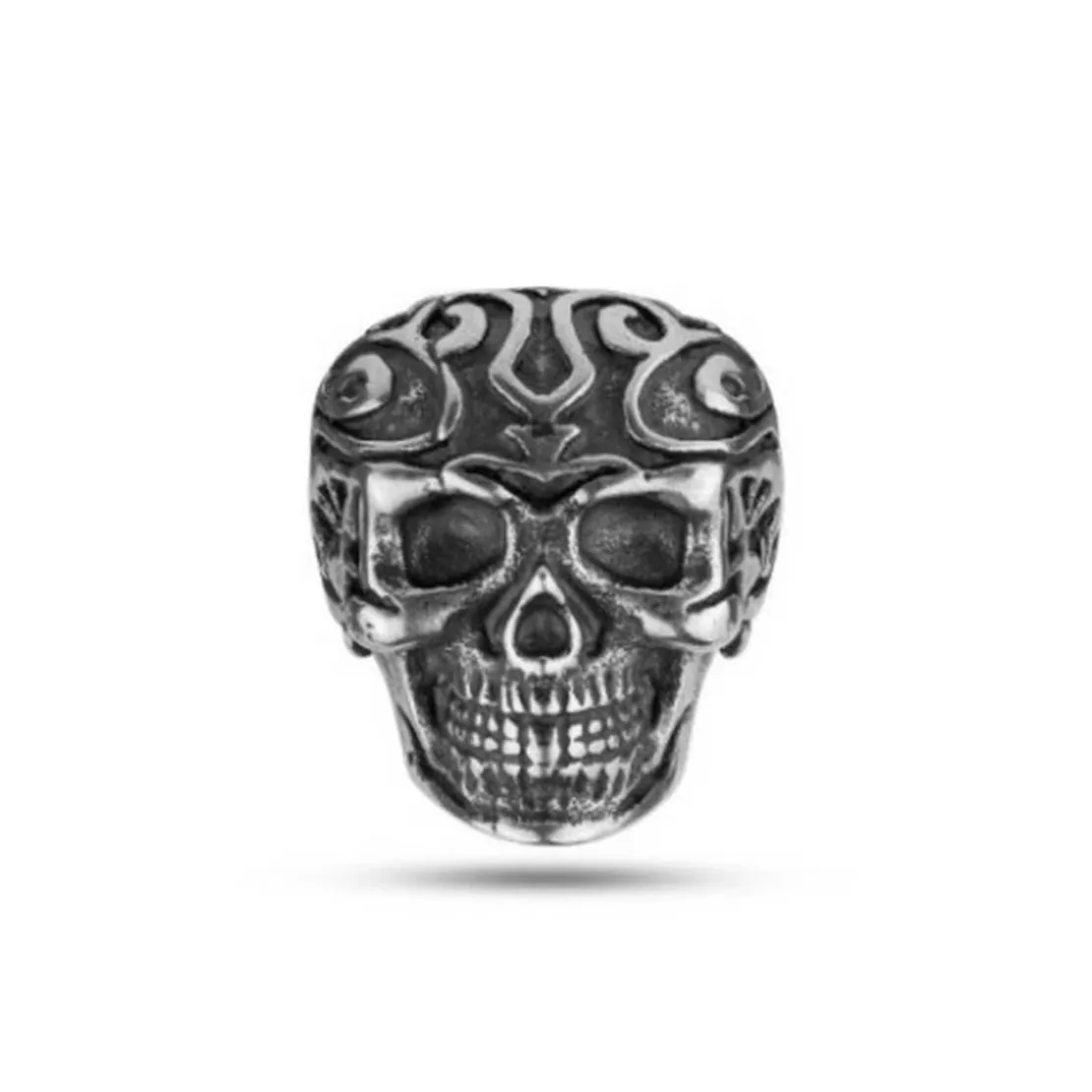 Police BijouxBague homme Police Bijoux TRIBAL EDGE - Acier Argent