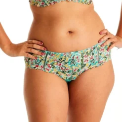 Pomm PoireShorty turquoise/jaune Elena bleu