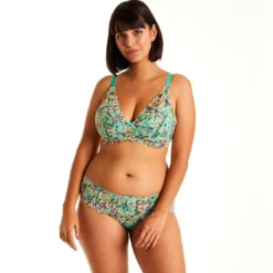 Pomm PoireShorty turquoise/jaune Elena bleu