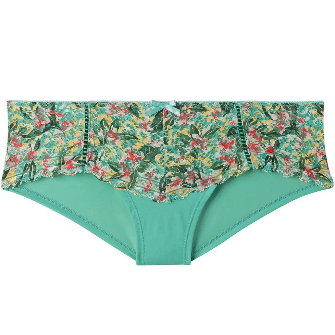 Pomm PoireShorty turquoise/jaune Elena bleu
