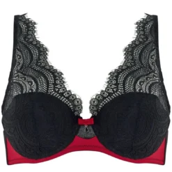 Pomm PoireSoutien-gorge ampliforme coque moulée noir Abyme- Abyme