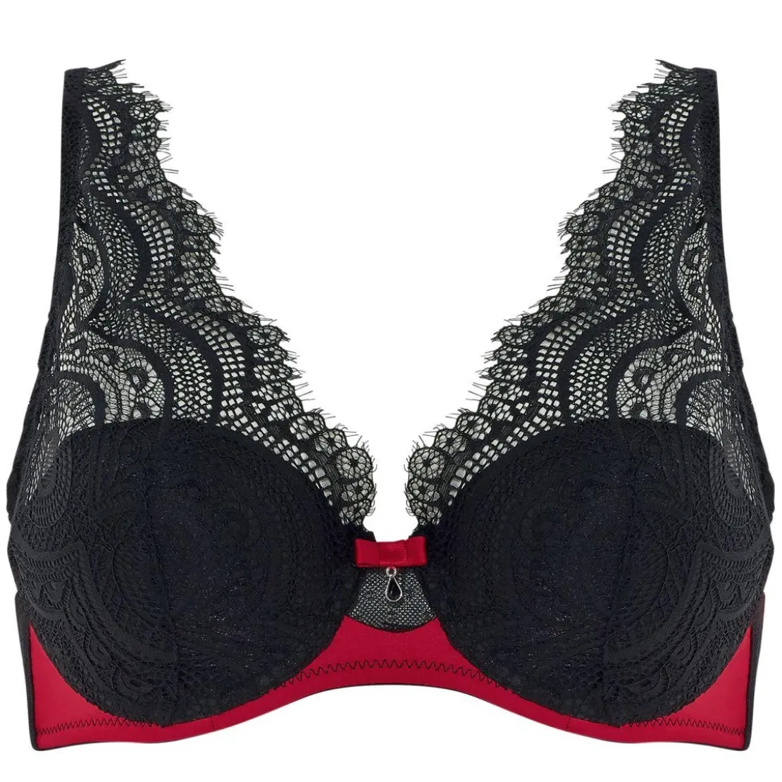 Pomm PoireSoutien-gorge ampliforme coque moulée noir Abyme- Abyme