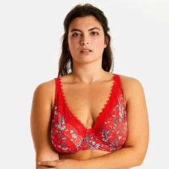 Pomm PoireSoutien-gorge à armatures rouge Rouge