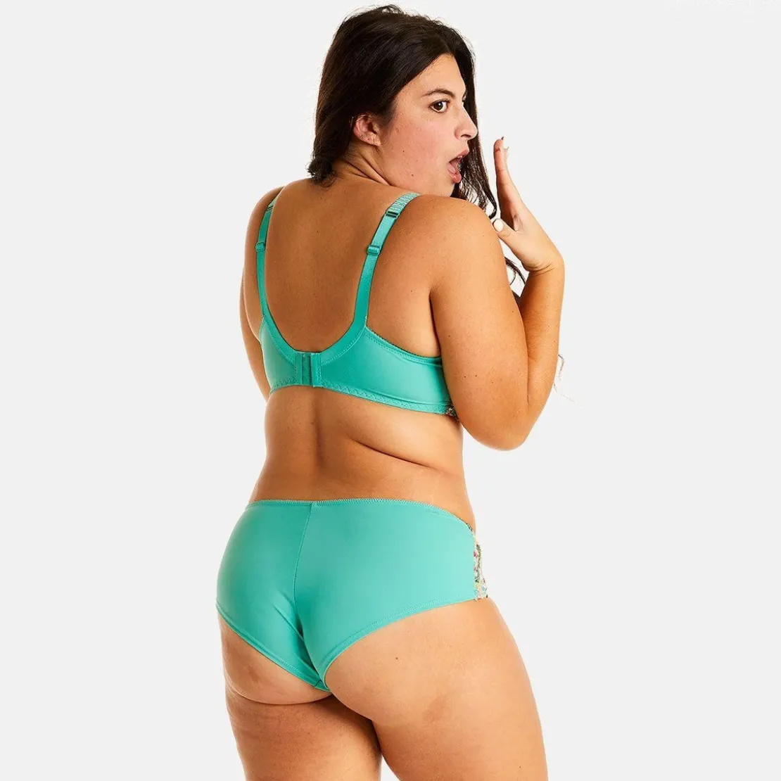 Pomm PoireSoutien-gorge à armatures turquoise/jaune Elena bleu