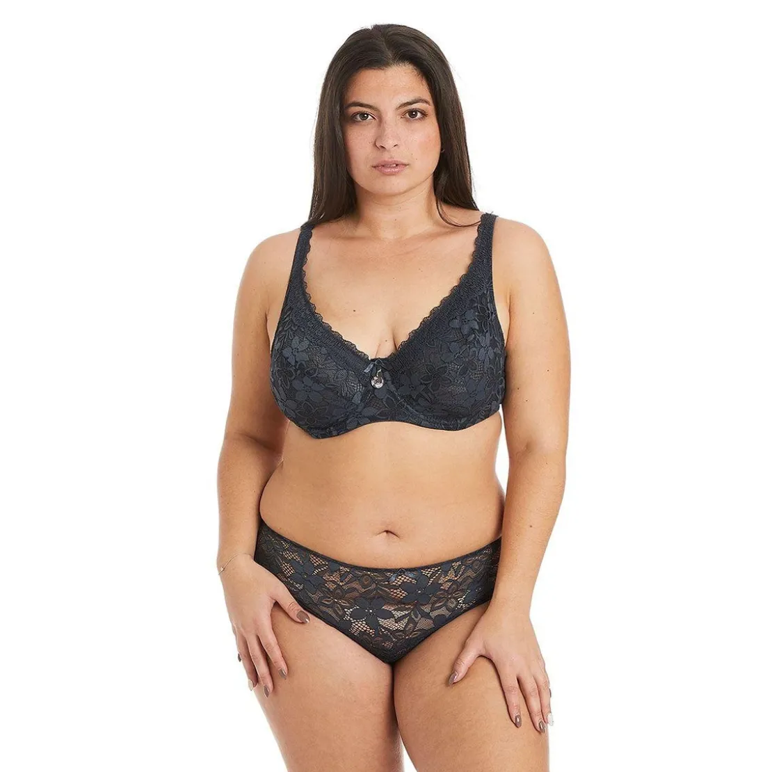 Pomm PoireSoutien-gorge à armatures grand maintien gris Tarot