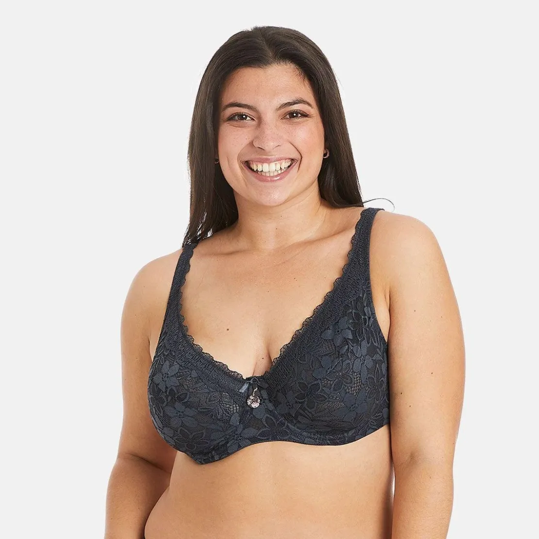 Pomm PoireSoutien-gorge à armatures grand maintien gris Tarot