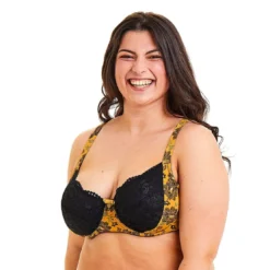 Pomm PoireSoutien-gorge emboîtant armatures - Jaune Pomm Poire- BABILLAGES